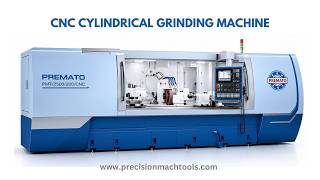 PREMATO - CNC Cylindrical Grinding Machine #cylindricalgrindingmachine #grindingmachine #cncmachine