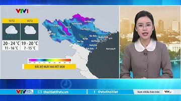 Dự báo thời tiết 5h30 - 13/12/2025 | Bắc Bộ hôm nay mưa rét | VTVWDB
