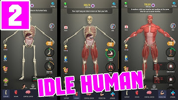 IDLE HUMAN MOBILE GAMEPLAY AND WALKTHROUGH (ANDROID\IOS) PART 2 - YOUTUBE