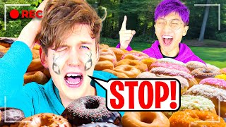 WE FILLED OUR HOUSE WITH DONUTS IN ROBLOX (FUNNIEST PRANKS AND MOMENTS)