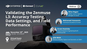 Case Webinar: Validating the Zenmuse L3  Accuracy Testing, Data Settings, and Field Performance