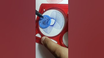 09 - Simple Spirograph Design Geometric Pattern #shorts #ytshorts #trending #spirograph #art #fyp