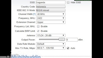 Configuration AirGrid M5HP