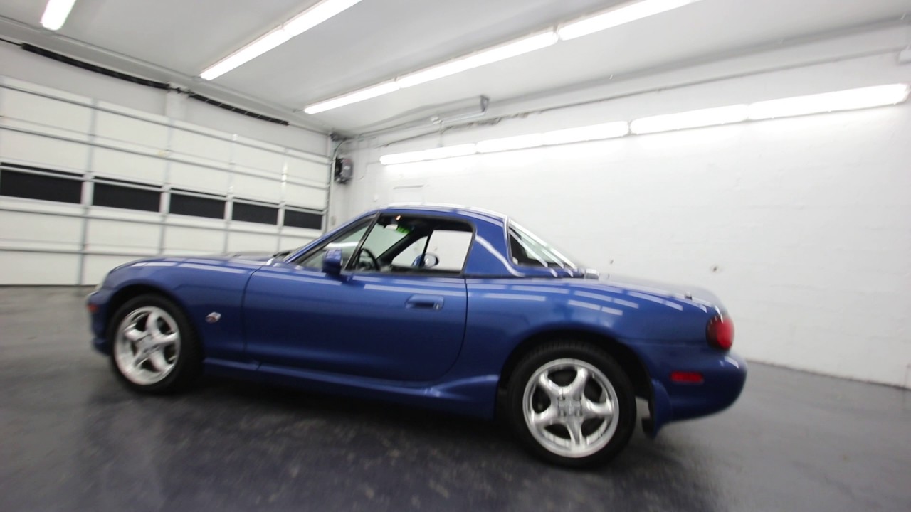 1999 Mazda Miata Sport 10 Anniversary | Sapphire Blue Mica