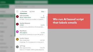 Classifying emails with AI