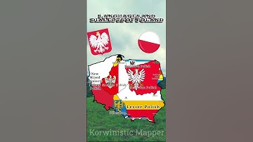 Languages and Dialects of Poland🇵🇱 #2025 #europe #geography #history #map #mapping #maps #youtube