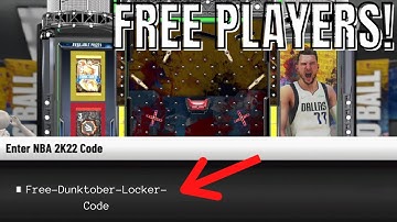 THIS IS THE BEST LOCKER CODE IN NBA 2K22 RIGHT NOW! USE IT NOW! NBA 2K22 Locker Code Dunktober