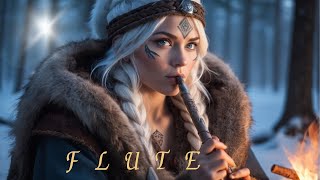Flute witch🍂Calming Flute Music & Campfire Sounds 🌿 Eliminate Stress And Calm The Mind🌳witchcraft.