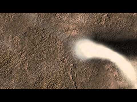 Mars' Whirling Dust Devil