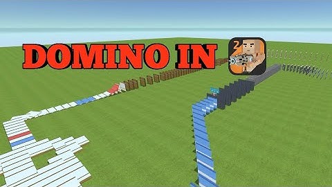 *NEW* BIGEST DOMINO IN SIMPLE SANDBOX 2