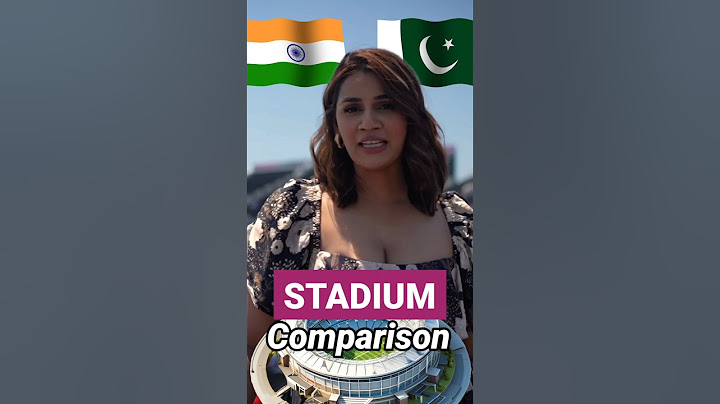 India vs Pakistan Cricket Stadium Comparison | India vs Pakistan Cricket highlights #shorts #stadium