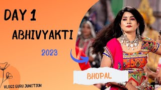 BHOPAL ABHIVYAKTI GARBA 2023 | (गरबा 2023 भोपाल अभिव्यक्ति)| vlogs Guru Junction