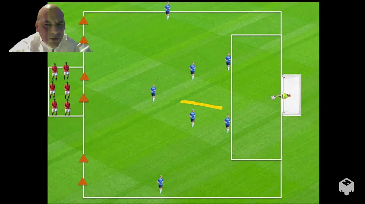 8v6 Building Soccer Possession Out of the Back Exe...