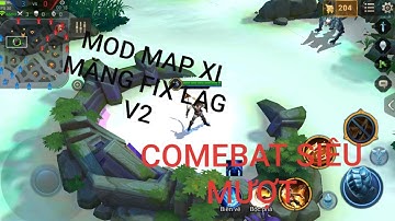 MOD MAP XI MĂNG FIX LAG V2 || COMEBAT GAME SIÊU MƯỢT DÀNH CHO MÁY YẾU ♡♡♡