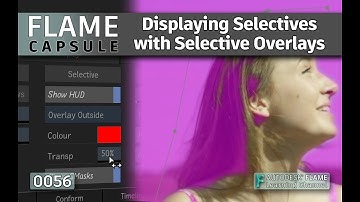 Flame Capsule 056 - Displaying Selectives with Selective Overlays - Flame 2022.3