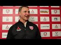 Ackermann thanks the fans for backing the team on a frustrating night at Kingsholm