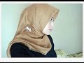 Cara Menggunakan Jilbab Segi Empat Yang Simple