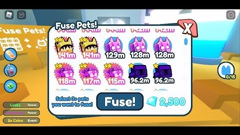 What happens when you fuse 3 dark matter empyrean dragons | Pet Simulator X