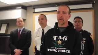 2014 AC Ashtabula County Prosecutor's drug bust news conference