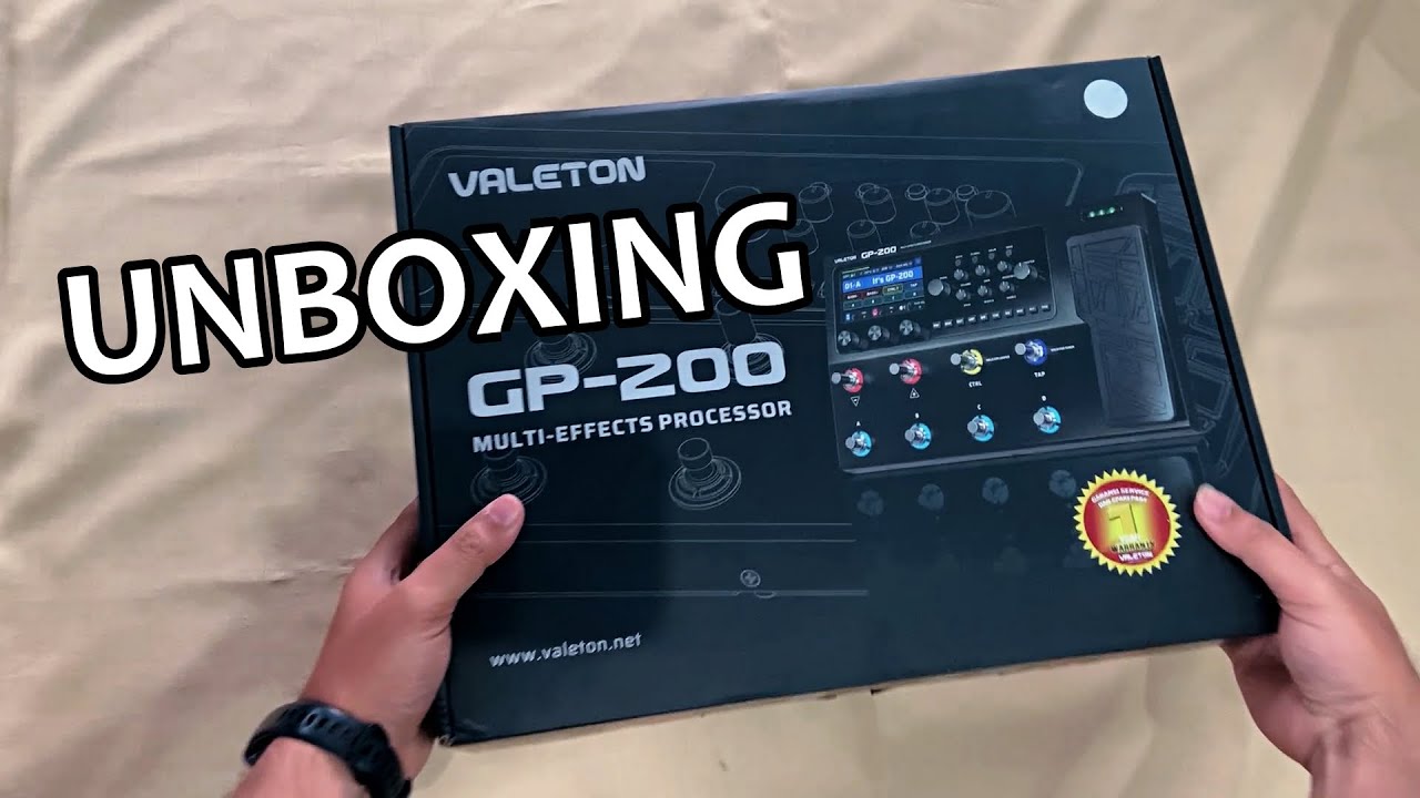 UNBOXING VALETON GP 200 - YouTube