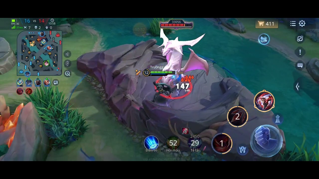 [Trường Gaming] Kaine đi rừng gặp team bạn thủ quá cứng phải nhờ lính Toro mới win được 🤣🤣