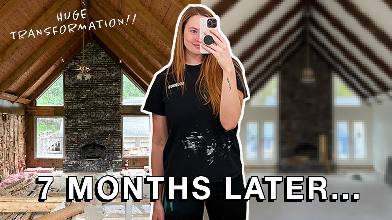 7 months into renovations FIXER UPPER HOUSE TOUR!! where the house is ...