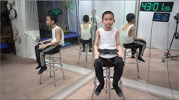 7000 Digits of Pi Recited Blindfolded by a Kid, Guinness World Record Attempt, Practice Day 15 of 20