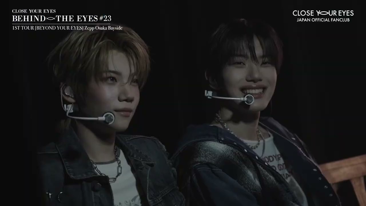 CLOSE YOUR EYES クルユア ツーショット 3/20 大阪 ソンミン 260613 BEHIND THE EYES # 23 | CLOSE YOUR EYES - YouTube