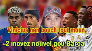 Download Lagu Classic: Focus la sou Vinicius. 2 Movez nouvel pou Barcelone . Xabi Alonso vs Flick. MP3 Download Lagu Classic: Focus la sou Vinicius. 2 Movez nouvel pou Barcelone . Xabi Alonso vs Flick. MP3