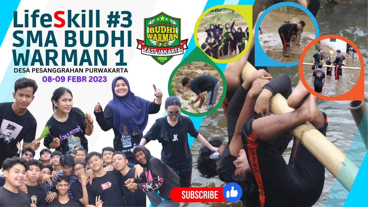 SMA Budhiwarman 1, LifeSkill Field Trip Desa Pesanggrahan  Purwakarta, Jawa Barat. Part 3