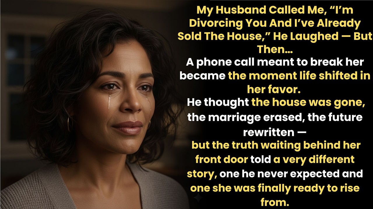 This is “My Husband Called Me, ‘I’m Divorcing You And I’ve Already Sold The House,’ He Laughed But T