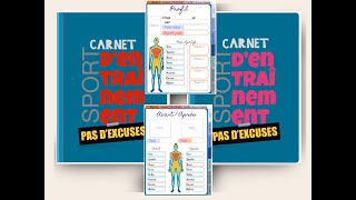 Carnet Entrainement & Fitness numérique by Lili B 28 views 5 months ago 4 minutes, 57 seconds