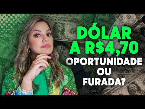 DÓLAR A R$4,70, OPORTUNIDADE OU FURADA? O QUE EU FIZ COM A MINHA CARTEIRA DE INVESTIMENTOS