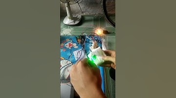 Bật tắt đèn bằng cảm biến ánh sáng #sensor #cds #led  #lightsensor