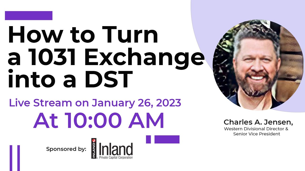 How To Turn A 1031 Exchange Into A DST YouTube How To Turn A 1031 Exchange Into A DST YouTube