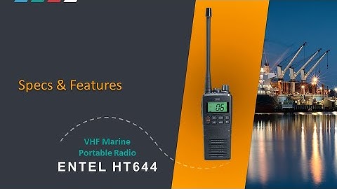 Entel HT644 VHF Marine Radio – Unboxing, Features & Full Review