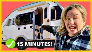 ORGANIZED Inside RV Camper Setup in 15 Minutes... DO THIS! ✅