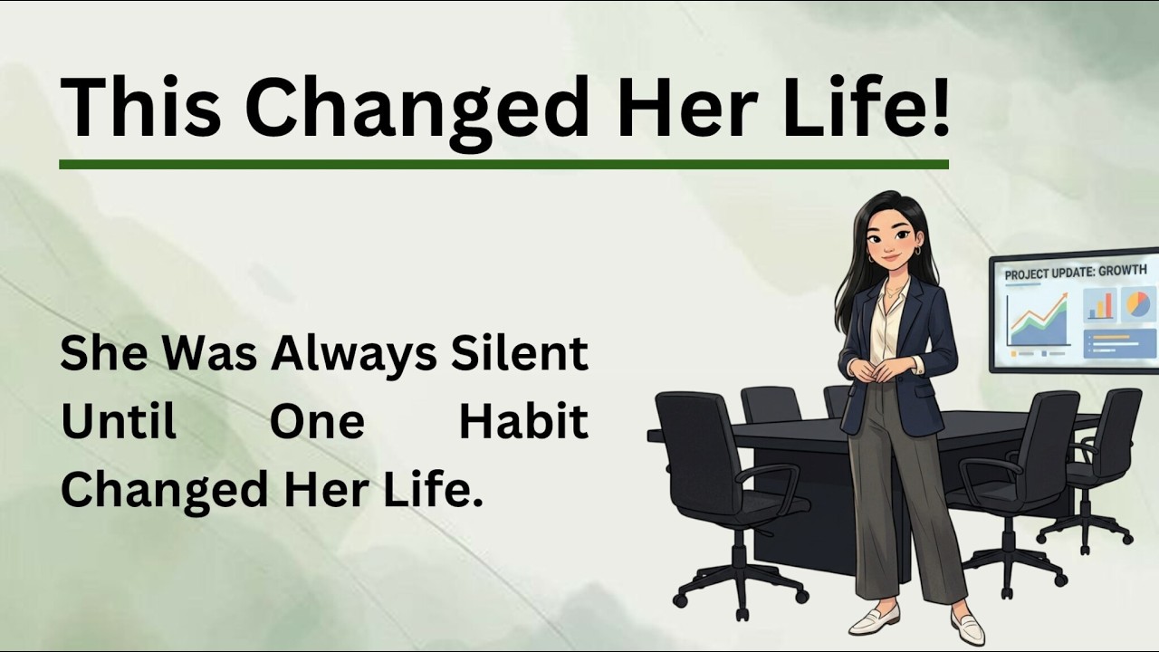 She Tried One Small Habit And Her Life Changed Completely - YouTube