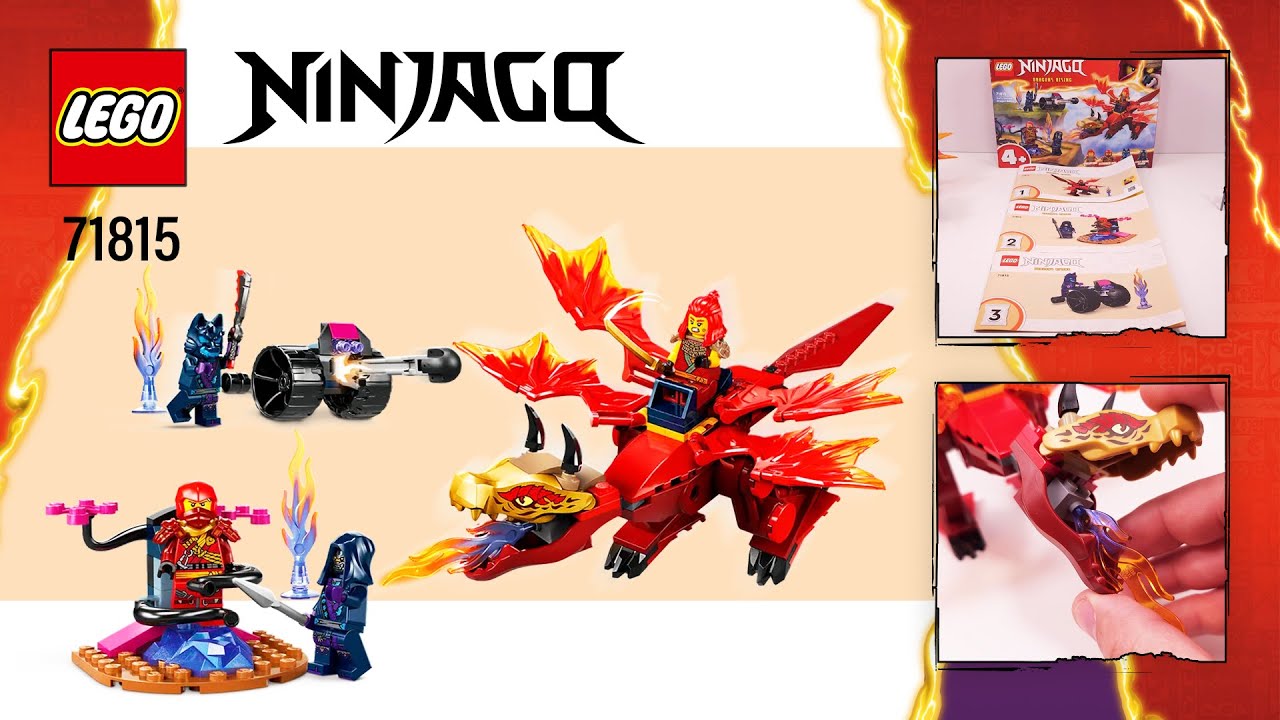 LEGO® NINJAGO Dragons Rising Kai's Source Dragon Battle (71815