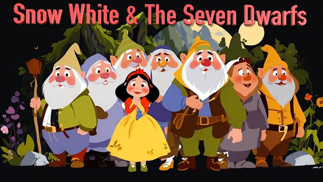 Snow White and the Seven Dwarfs | Fairy Tale | Bedtime Story For Kids ...