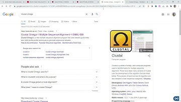 Clustal Omega Multiple Protein Sequence Alignment