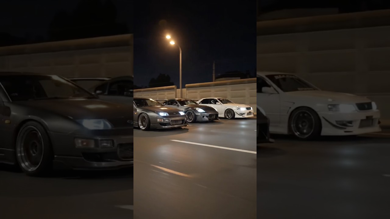Midnight Meet // 300ZX, 350Z, Mark II 🔥 - YouTube