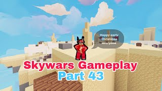 Roblox Bedwars | Skywars Gameplay Part 43