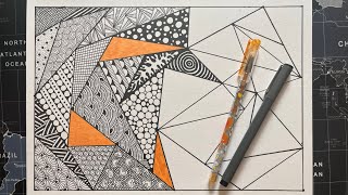 35 Mandala Patterns | FullPage Mandala Art | Doodle Mandala Design | Mandala Tutorial