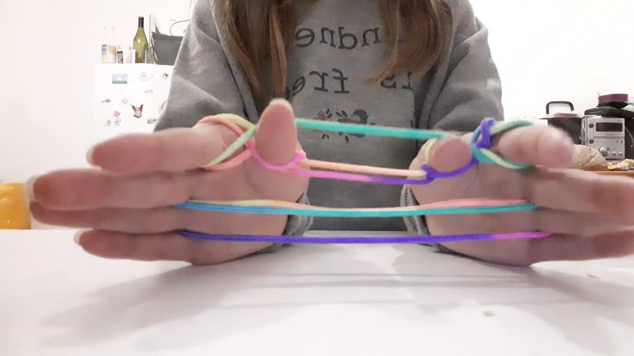 Strings figure🧵🤗 trampoline comment faire - YouTube