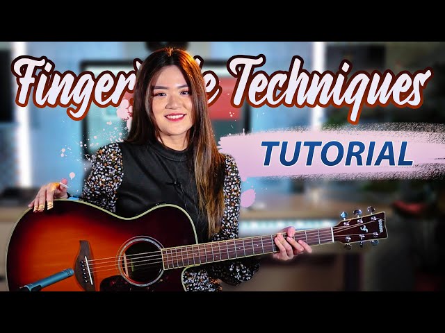 6 Fingerstyle Techniques I Always Play (Tutorial) | Josephine Alexandra class=