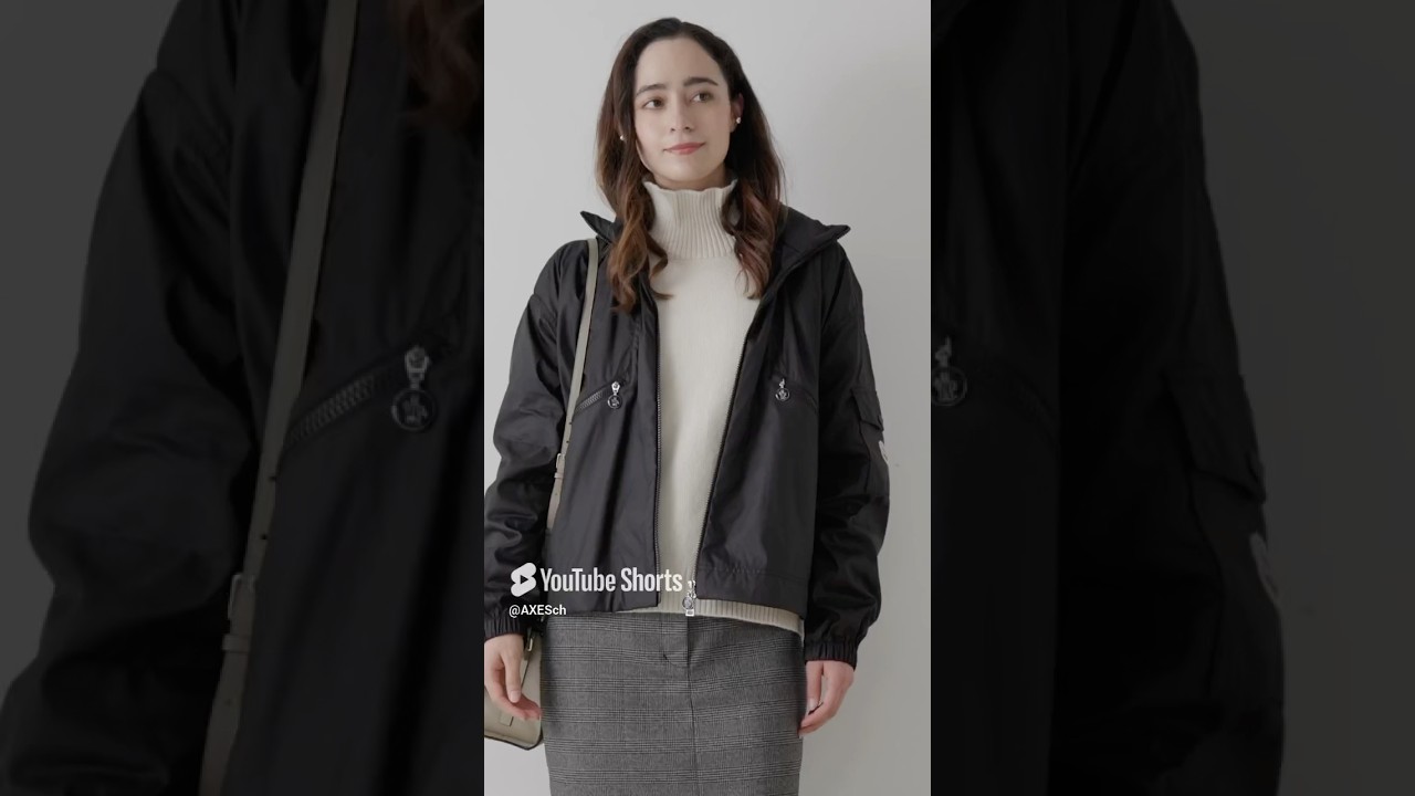 モンクレール ブルゾン ヘマー ウインドブレーカー ブラック