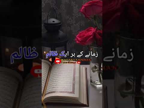 عداوت مجھ سے کیوں اتنی میں تو قرآں کا داعی ہوں