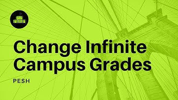 How To Change Grades in Infinite Campus 2020 *STILL WORKING* (VISUAL CHANGE)