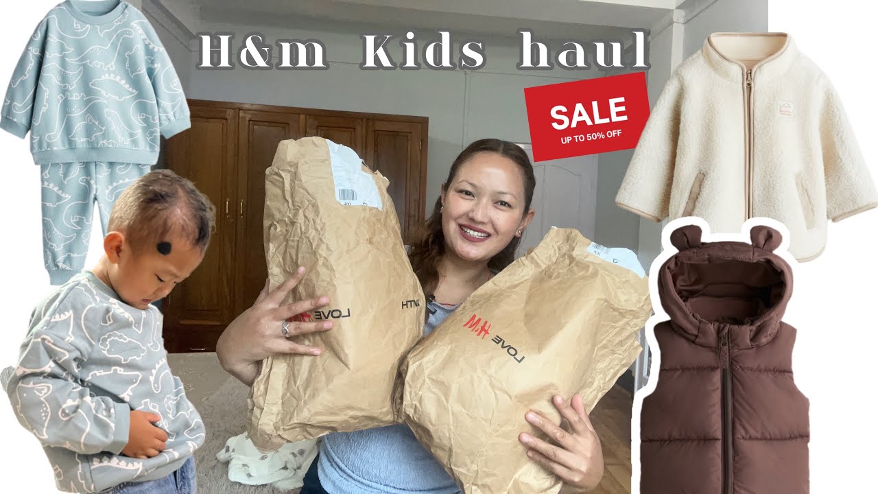 H&m kids unboxing🤍|| Haul Video🫶🏻❤️|| For my Boy🧿😘||